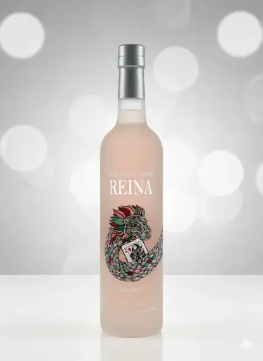 REINA Tequila Rosado Joven 35% Alc. Vol. 100% Agave 750 ML